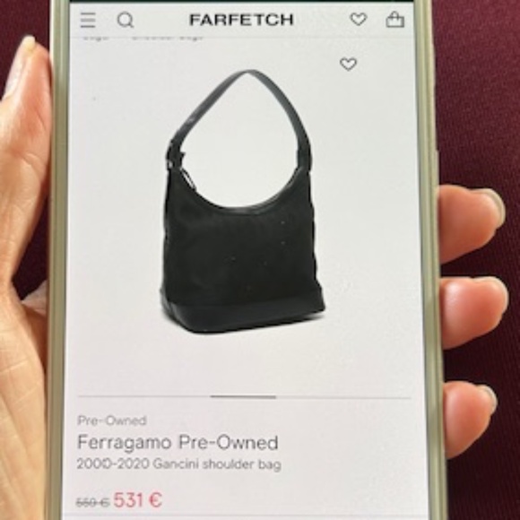 Salvatore Ferragamo Gancini Shoulder Bag - Picture 2 of 8